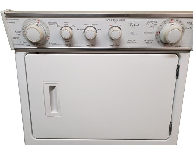 Rebuilt Whirlpool Washer Dryer Stack, 1 year warranty, $750