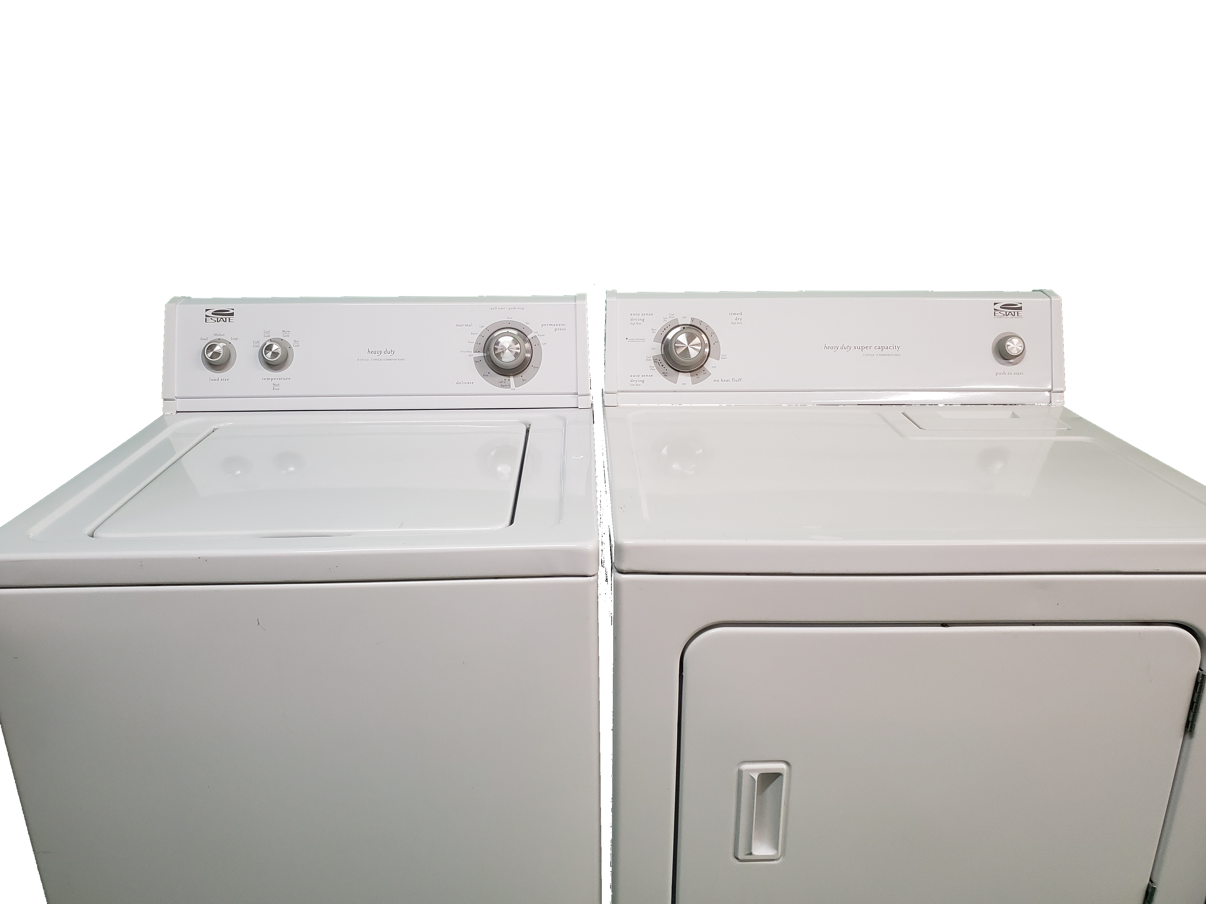 Estate washer shop and dryer